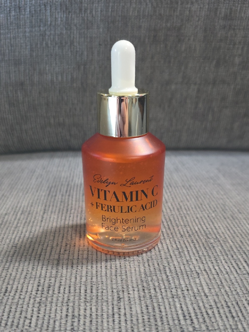 Evelyn Laurent Vitamin C + Ferulic Acid Brightening Face Serum, 2oz., New.